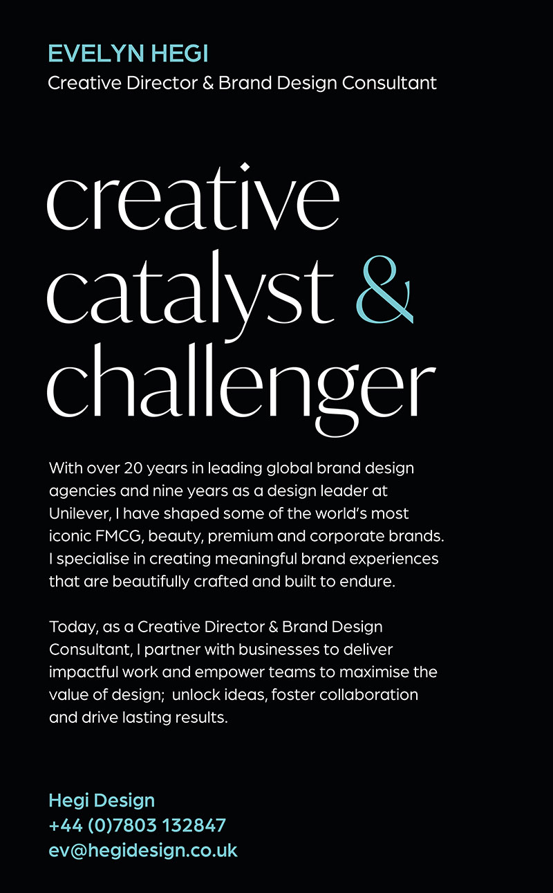 EVELYN HEGI - Creative Catalyst | Challenger